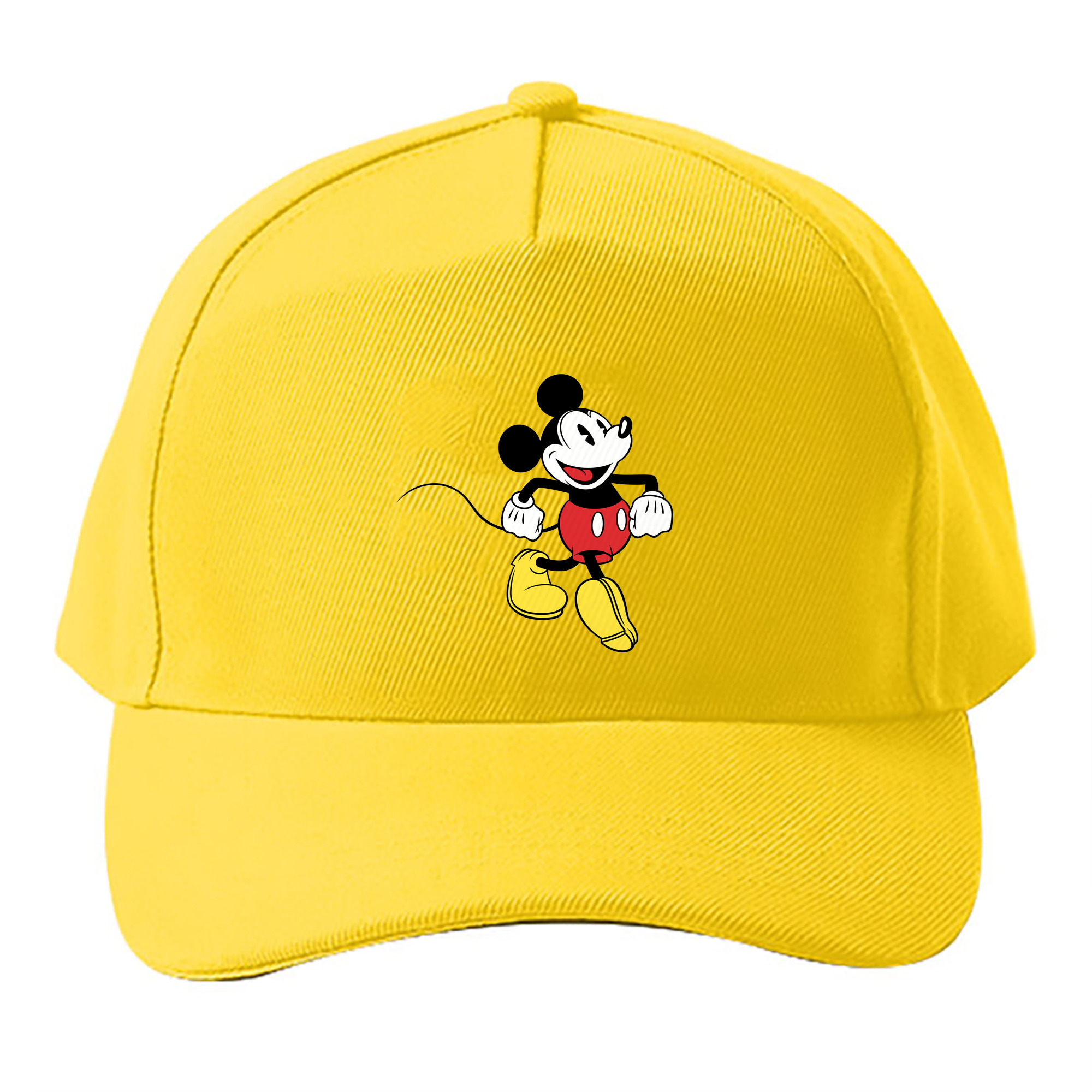 （画像用） ミッキーマウス Mickey Mouse ベースボールキャップ 綿100％ 男女兼用 帽子 スポーツ